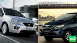 So sánh KIA Carens vs Toyota Innova